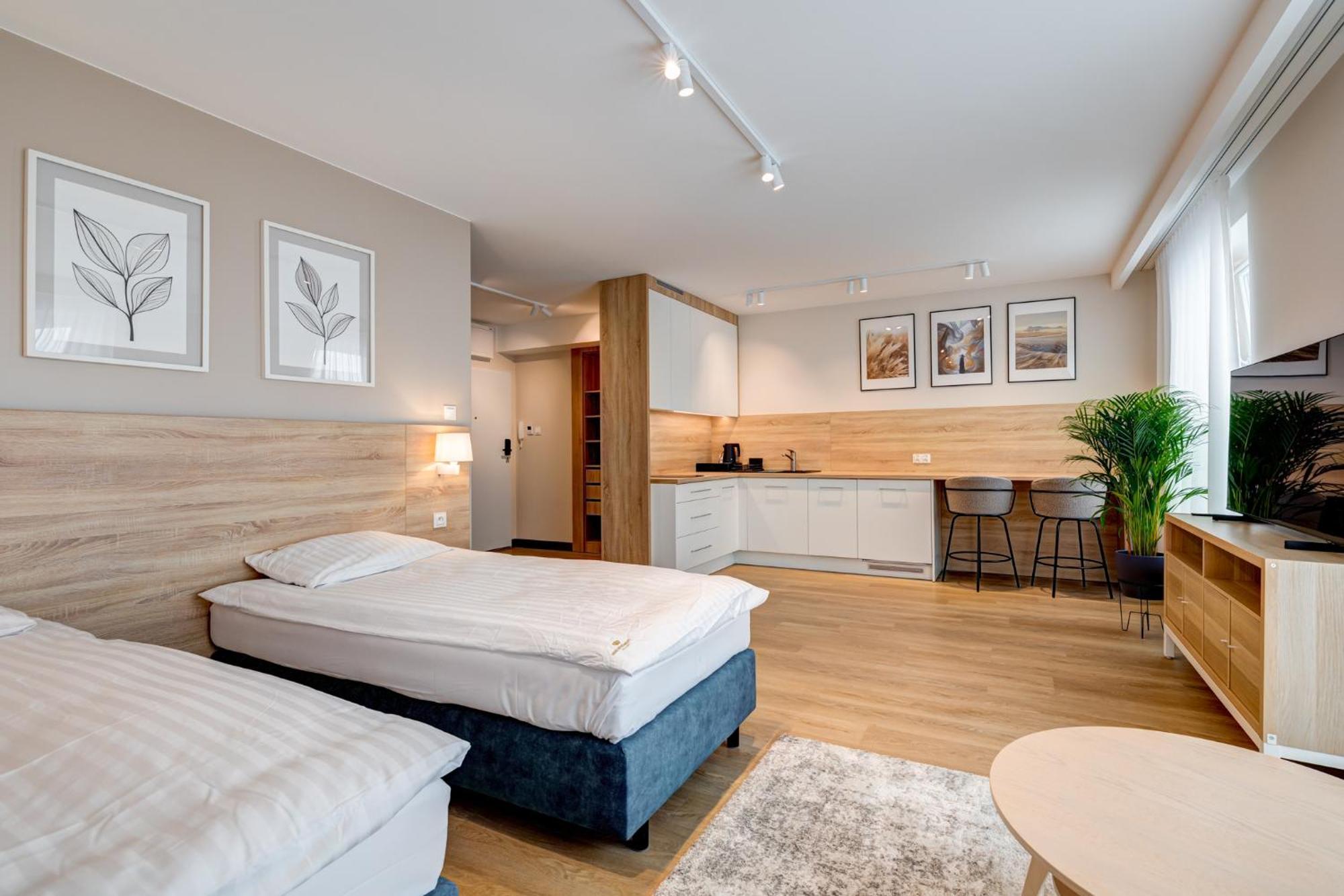 King Apartamenty Galaxy Stettin Exterior foto